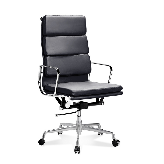 Silky Smooth Chair 19 - Hoher Office Stuhl mit weichem Polster