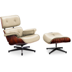 Lounge Sessel Charly mit Ottoman