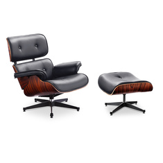 Lounge Sessel Charly mit Ottoman