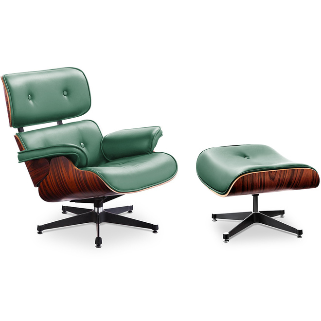 Lounge Sessel Charly mit Ottoman