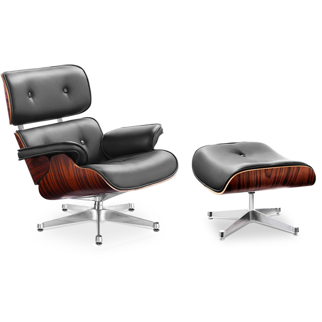 Lounge Sessel Charly mit Ottoman