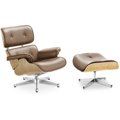 Lounge Sessel Charly mit Ottoman