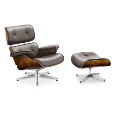 Lounge Sessel Charly mit Ottoman