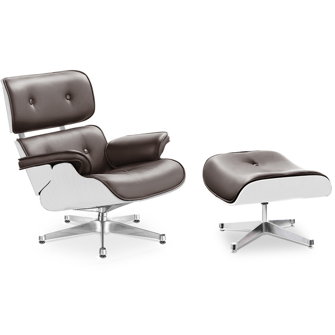 Lounge Sessel Charly mit Ottoman