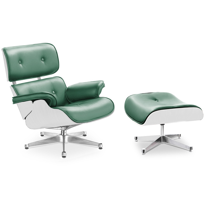 Lounge Sessel Charly mit Ottoman