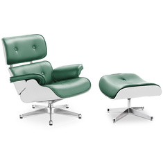 Lounge Sessel Charly mit Ottoman