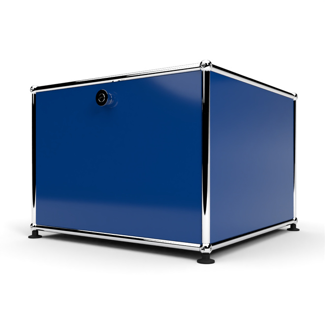 Druckercontainer 50 1x1 mit 1 Tr, Enzianblau