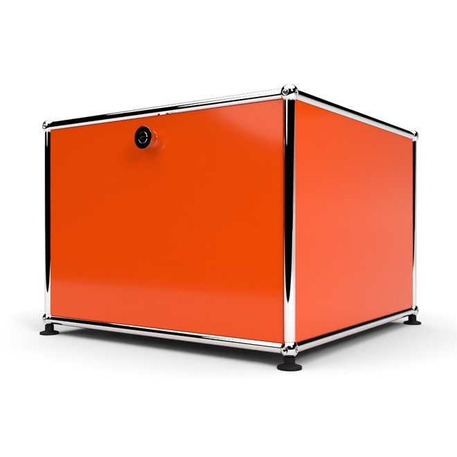 Druckercontainer 50 1x1 mit 1 Tr, Orange