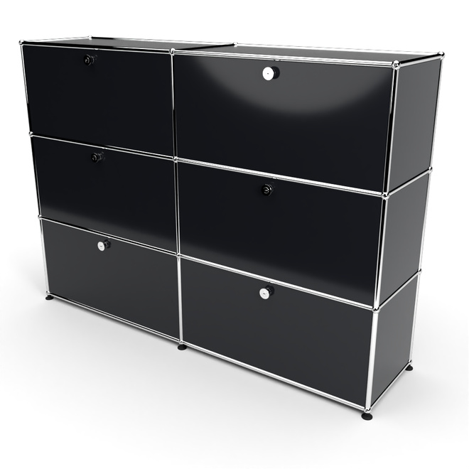 Highboard 3x2 mit 6 Klapptren