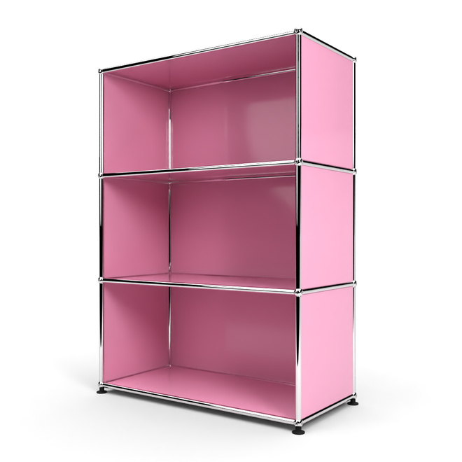 Highboard 3x1 offen, Rosa