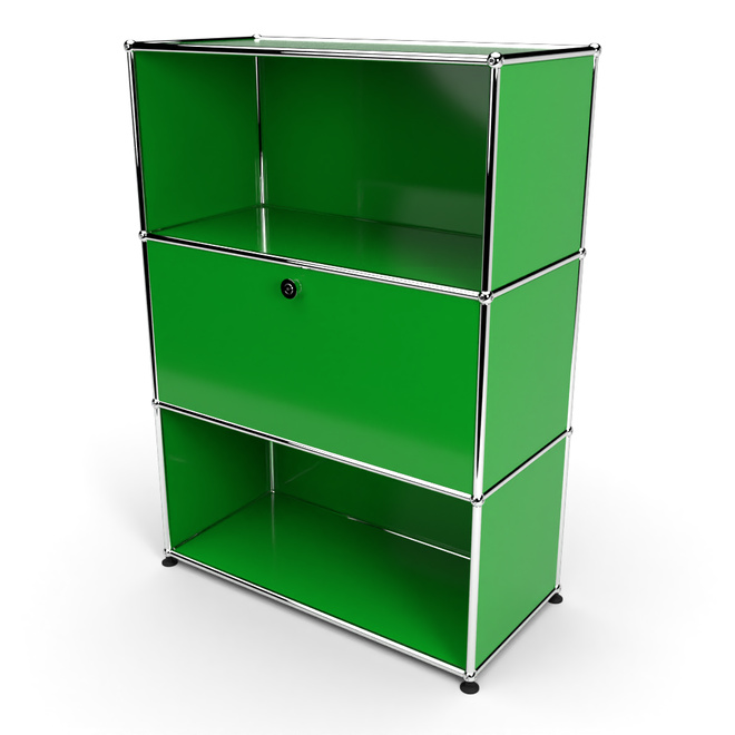 Highboard 3x1 mit 1 Tr Mitte, Grn