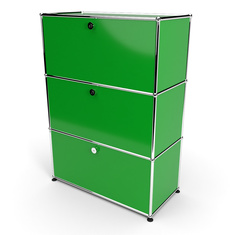 Highboard 3x1 mit 3 Klapptren, Grn