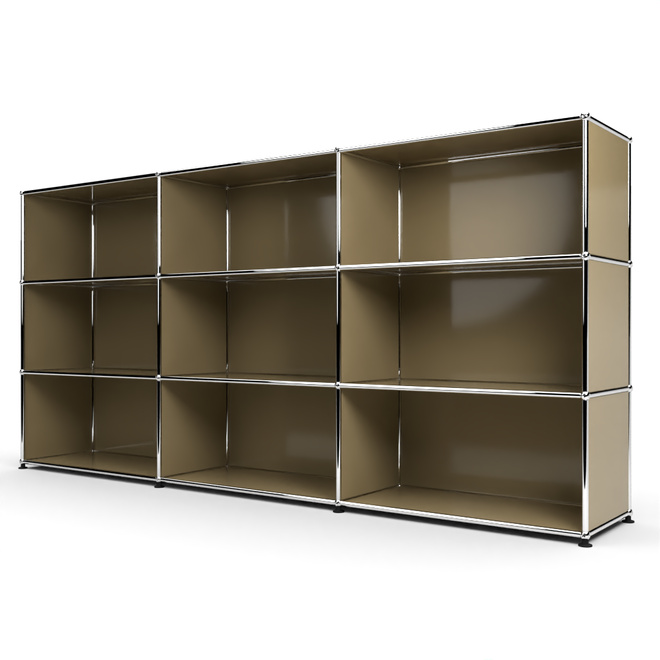 Highboard 3x3 offen, Beige