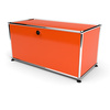 Lowboard 1x1 mit 1 Tür, Orange