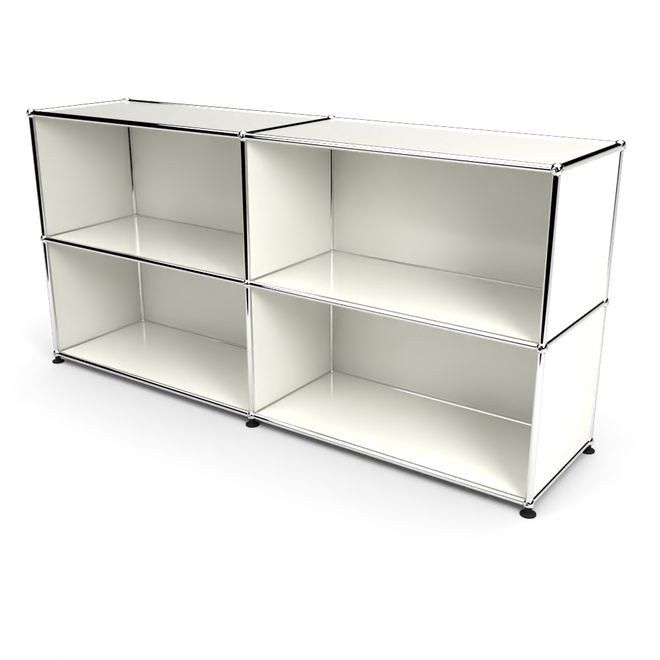 Sideboard 2x2 offen, Weiss