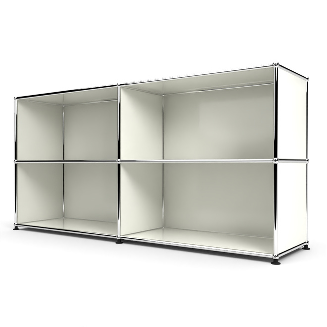 Sideboard 2x2 offen, Weiss