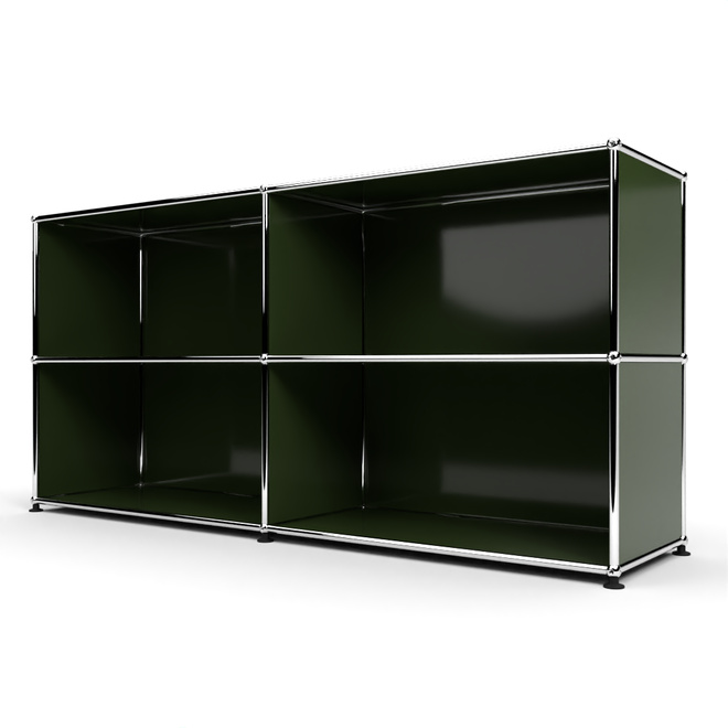 Sideboard 2x2 offen, Olivgrn