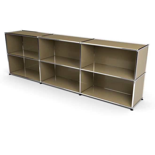 Sideboard 2x3 offen, Beige