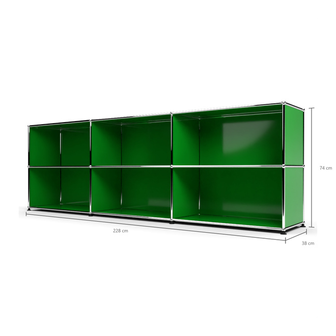 Sideboard 2x3 offen, Grn