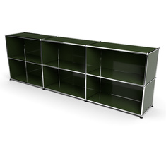 Sideboard 2x3 offen, Olivgrn