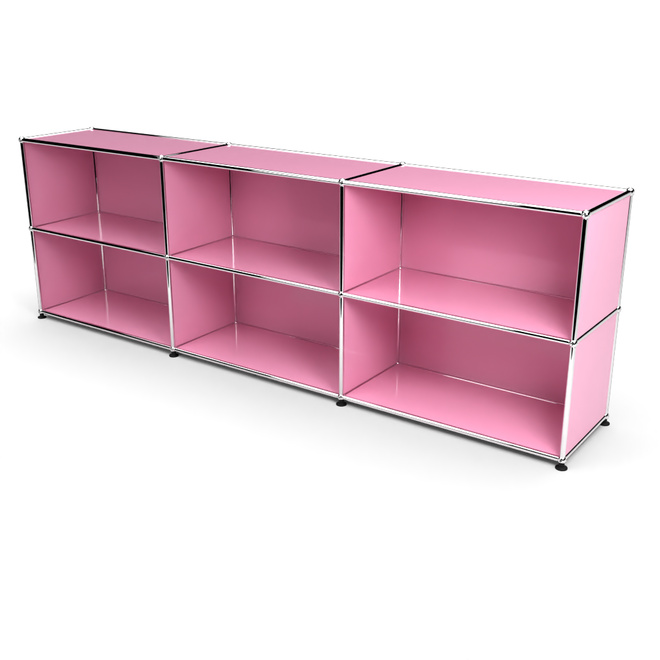 Sideboard 2x3 offen, Rosa