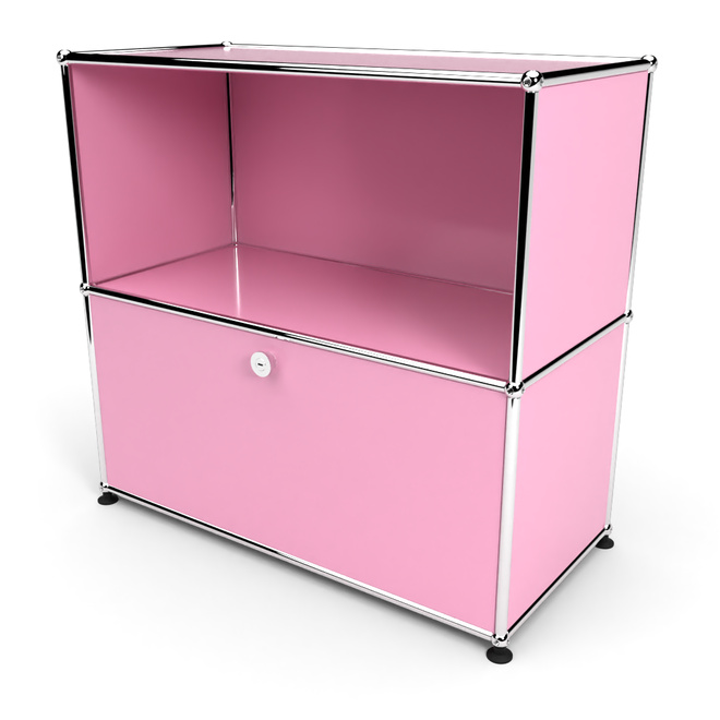 Sideboard 2x1 mit 1 Tr, Rosa