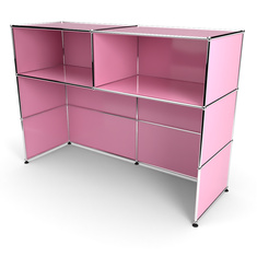 Theke 3x2 Tiefe 53 cm, Rosa