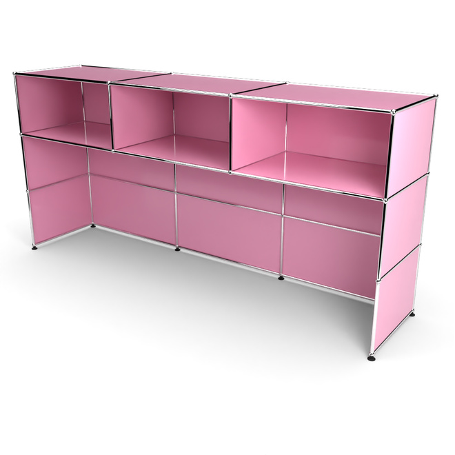 Theke 3x3 Tiefe 53 cm, Rosa