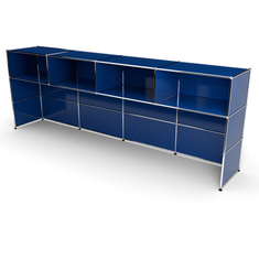 Theke 3x4 Tiefe 53 cm, Enzianblau