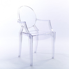 Louix Ghost Chair mit Armlehne